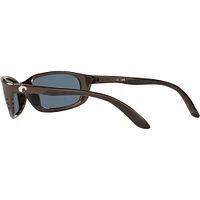 Costa Brine Gunmetal/Grey Polarized Mens Sunglasses | Electronic Express