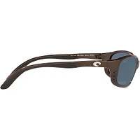 Costa Brine Gunmetal/Grey Polarized Mens Sunglasses | Electronic Express