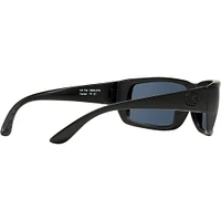 Costa Fantail Blackout/Blue Mirror Polarized Mens Sunglasses | Electronic Express