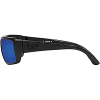 Costa Fantail Blackout/Blue Mirror Polarized Mens Sunglasses | Electronic Express