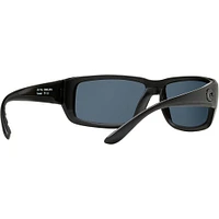 Costa Fantail Blackout/Grey Polarized Mens Sunglasses | Electronic Express