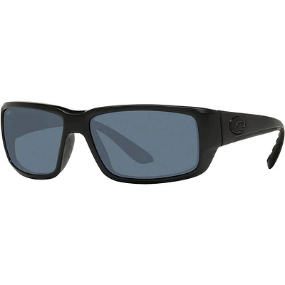 Costa Fantail Blackout/Grey Polarized Mens Sunglasses | Electronic Express