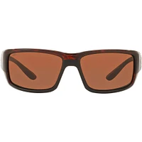 Costa Fantail Tortoise/Copper Polarized Mens Sunglasses | Electronic Express