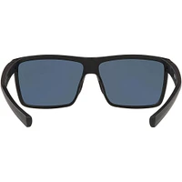 Costa Rinconcito Matte Black/Blue Mirror Polarized Mens Sunglasses | Electronic Express