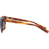 Costa Sullivan Matte Tortoise/Blue Mirror Polarized Glass Mens Sunglasses | Electronic Express