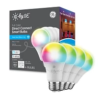 Cync By GE Bluetooth Smart LED Light Bulb (4 Pk.) - Multicolor | Electronic Express