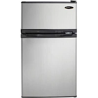 Danby 3.1 Cu. Ft. Designer Stainless Compact Refrigerator - Recertified | Electronic Express