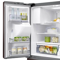 Samsung RF24R7201SR 24 Cu.Ft. Stainless 4-Door French Door Refrigerator | Electronic Express