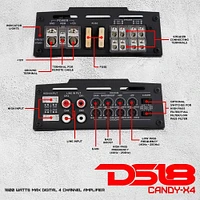 DS18 4 Channel Mini Compact Amplifier | Electronic Express