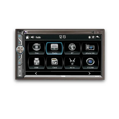 DS18 6.9 inch Touchscreen Double-Din Headunit w/ Bluetooth, UBS and Mirror Link | Electronic Express