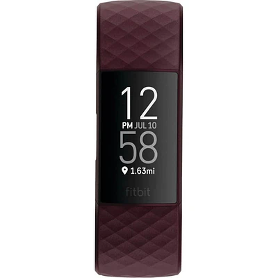 Fitbit FB417BYBY Charge 4 Fitness Wristband - Rosewood | Electronic Express
