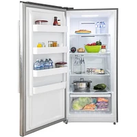 Forno 13.8 Cu. Ft. Stainless Left Swing Freezer | Electronic Express