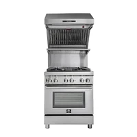 Forno inch Savona Stainless 1200 CFM Wall Mount Range Hood | Electronic Express