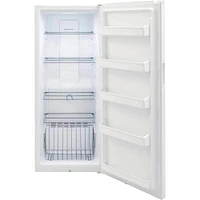 Frigidaire FFFU13F2VW 13 Cu.Ft. White Upright Freezer | Electronic Express