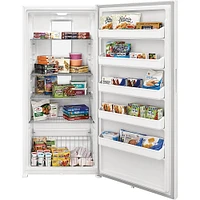 Frigidaire 20.0 Cu. Ft. White Upright Freezer | Electronic Express