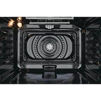 Frigidaire 27 inch Black Single Electric Wall Oven with Fan Convection | Electronic Express