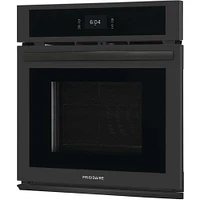 Frigidaire 27 inch Black Single Electric Wall Oven with Fan Convection | Electronic Express