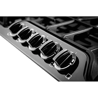 Frigidaire 36 inch Black Gas Cooktop | Electronic Express