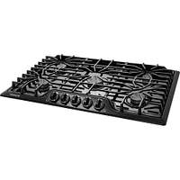 Frigidaire 36 inch Black Gas Cooktop | Electronic Express