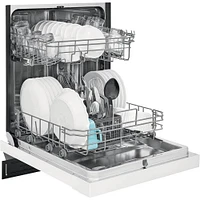 Frigidaire 52 dBA White Built-In Dishwasher | Electronic Express