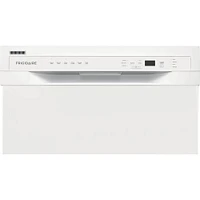 Frigidaire 52 dBA White Built-In Dishwasher | Electronic Express