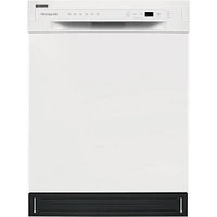 Frigidaire 52 dBA White Built-In Dishwasher | Electronic Express