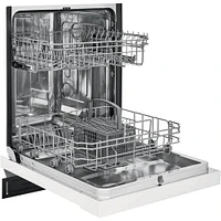 Frigidaire 52 dBA White Built-In Dishwasher | Electronic Express