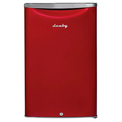 Danby DAR044A6LDB 4.4 Cu. Ft. Red Compact Refrigerator - OPEN BOX | Electronic Express