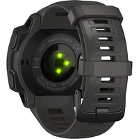 Garmin INSTINCTGRPH Instinct Outdoor GPS Watch, Graphite | Electronic Express