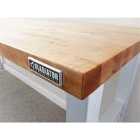 Gladiator Adjustable Height Hardwood Top Workbench | Electronic Express