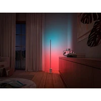 Hue Gradient Signe Floor Lamp - White | Electronic Express