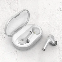 iFrogz AirTime Pro Wireless White Earbuds & Charging Case- AIRTIMEPROWH | Electronic Express