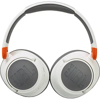 JBL JR 460NC On-Ear Bluetooth Headphones - White | Electronic Express