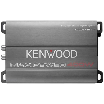 Kenwood KACM1814 Compact 4-channel amplifier | Electronic Express