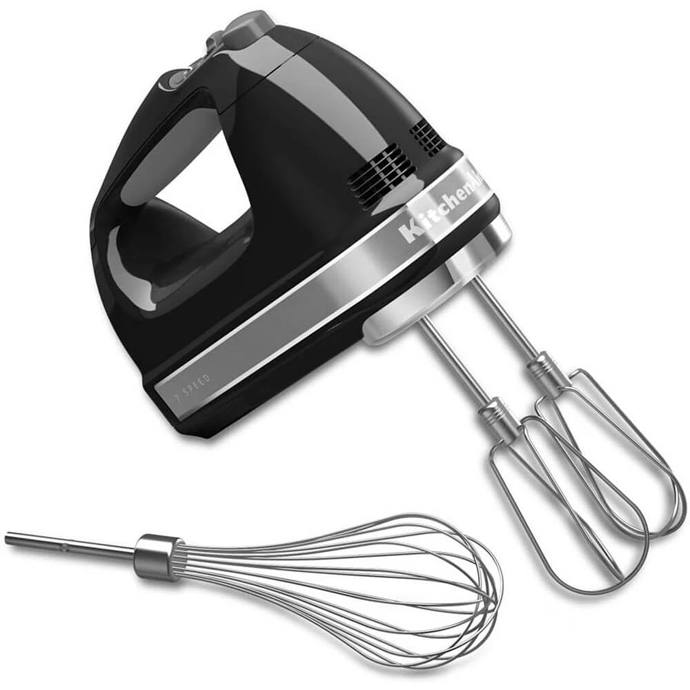 KitchenAid 7-Speed Digital Hand Mixer - Onyx Black | Electronic Express