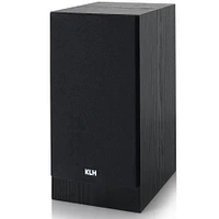 KLH Audio Albany II 2-Way Bookshelf Speakers (Pair) - Black Oak | Electronic Express