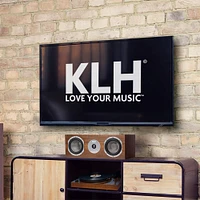 KLH Audio Story Center Channel Speaker - Walnut | Electronic Express