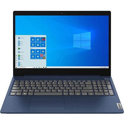 Lenovo 15.6 inch Laptop IdeaPad 3 8/256GB Windows 10 Home - Abyss Blue | Electronic Express