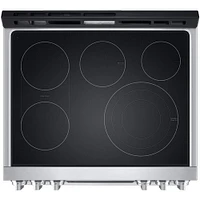 LG Studio 30 inch 6.3 Cu. Ft. Stainless Slide-In Electric Range | Electronic Express