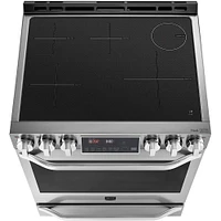 LG Studio 6.3 Cu. Ft. Stainless Induction Slide-in Range with ProBake Convection | Electronic Express