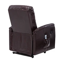 Lifesmart Luxury Leather Air Power Lift and Recline Massage Chair