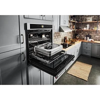 KitchenAid KOSE900HSS 30 inch Stainless Single Smart Oven with Powered Attachments | Electronic Express