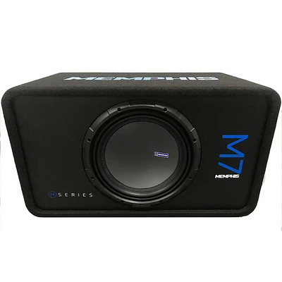 Memphis Audio Single 12 inch M7 Loaded Subwoofer Enclosure | Electronic Express