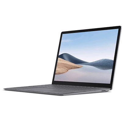 Microsoft 13.5 inch Multi-Touch Surface Laptop 4 - Platinum, Alcantara | Electronic Express