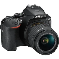 Nikon 1580 D5600 DSLR Camera with 18-55mm / 70-300mm Lenses OPEN BOX D5600BUND | Electronic Express