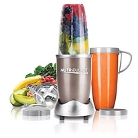 NutriBullet NB90901 32-Oz. Blender Pro Set - Silver - OPEN BOX | Electronic Express