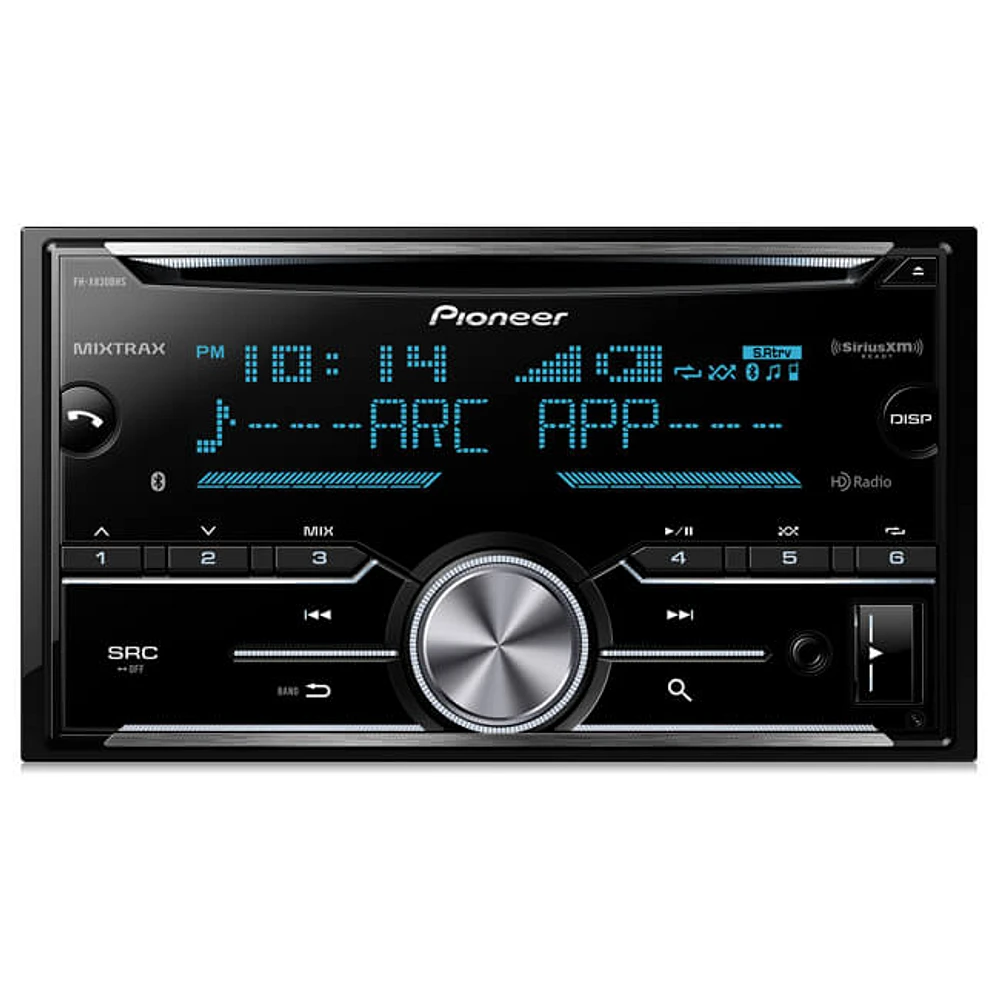 Pioneer FH-X830BHS Double DIN CD Receiver with Bluetooth OPEN BOX FHX830 | Electronic Express