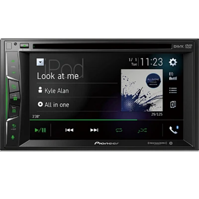 Pioneer AVH1500 Double DIN Multimedia DVD Receiver - OPEN BOX | Electronic Express