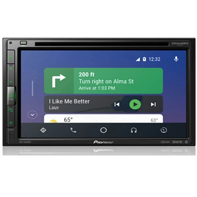 Pioneer AVH2500 Double DIN Multimedia DVD Receiver | Electronic Express