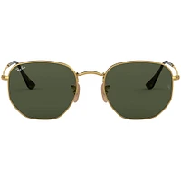 Ray-Bans Hexagonal Arista G-15 Green Crystal | Electronic Express